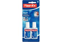 Blister de 2 flacons Tipp-ex rapid