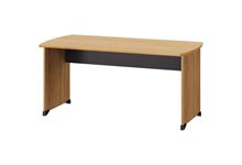 Table bureau pieds panneau L140 cm Jazz+ Chêne du Bocage