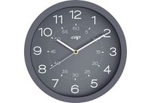 Horloge Riviera diamètre 30cm gris