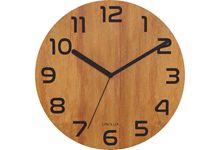 Horloge Palma Bamboo diamètre 30cm