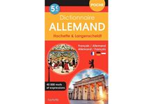 Dictionnaire de poche français / allemand hachette & langenscheidt