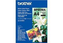 Paquet de 25 feuilles Brother papier mat A4 21 x 29,7 cm