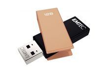 Clé USB Emtec Brick 2.0 C350 128 go orange