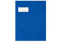 Paquet de 10 protèges-cahier épaisseur 21/100ème 17x22 cm PVC bleu