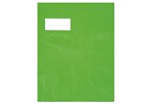 Paquet de 10 protèges-cahier épaisseur 21/100ème 17x22 cm PVC vert