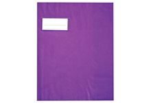 Paquet de 10 protèges-cahier épaisseur 21/100ème 17x22 cm PVC violet