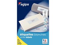 Boîte de 200 étiquettes multi-usages blanches 210x148,5mm