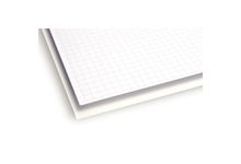 Paquet de 25 feuilles bristol 200 gr format 50x65 cm uni blanc