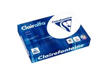 Ramette de 500 feuilles de papier blanc 80g de format A4 CLAIRALFA