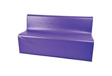 Canapé PVC 135x60x68 violet