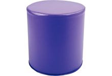 Pouf rond PVC diamètre 36cm violet