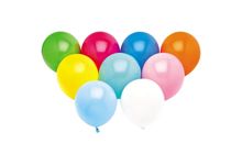 Sachet de 100 ballons de baudruche couleurs assorties