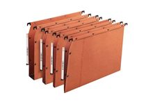 Paquet de 25 dossiers suspendus AZV Ultimate pour armoire dos fond 15 mm orange
