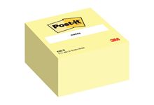 Cube de 450 feuilles de notes post-it repositionnable 76 x 76 mm jaune