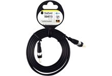 Cordon HDMI 1.4 1,50m noir plat