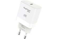 Chargeur secteur 1 port USB-C 20W blanc