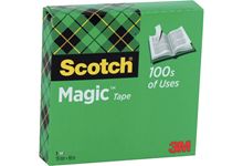 Rouleau adhésif Scotch Magic invisible 19 mmx66m