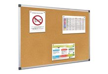 Tableau liège lg60xL90cm avec encadrement alu