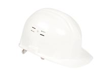 Casque de chantier blanc