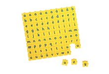 Sachet de 90 Lettres Minuscules 3x3 cm