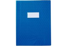 Paquet de 30 protège-cahiers grain 10/100ème format 17 x 22 cm coloris bleu foncé
