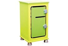 Réfrigérateur en bois vert
