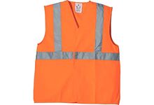 Gilet haute visibilité orange taille L/XL