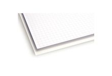 Paquet de 125 feuilles bristol, format : 50 x 65 cm, 205 grammes, uni blanc