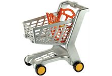 Chariot de supermarché en plastique