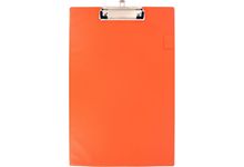 Plaque porte bloc en plastique format A4+ orange