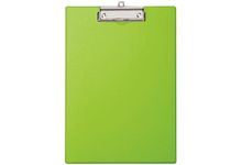 Plaque porte bloc en plastique format A4+ vert