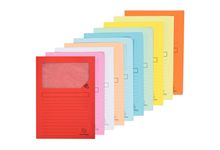 Paquet de 100 pochettes coin papier SUPER 160g, coloris assortis