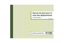 Carnet de bord pour le suivi des déplacements