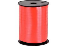 Bobine Bolduc effet brillant 500m x 7mm couleur rouge