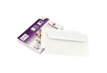 Paquet de 20 enveloppes 82x128mm avec 20 cartes de visite 90x140mm blanches