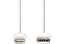 Cordon USB type A vers type Lightning 2m blanc