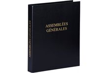 Classeur registre assemblées générales