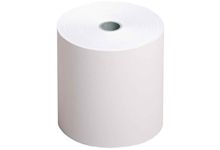 Paquet de 10 bobines comptables papier blanc 70x70 mm Longueur 40 m 60g / m²