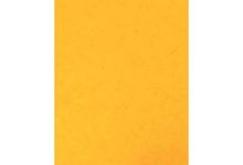 Protège-cahier 2 grands rabats format 18 x 22 cm carte lustrée coloris jaune