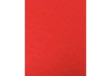 Protège-cahier 2 grands rabats  format 18 x 22 cm carte lustrée coloris rouge