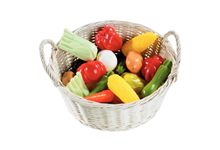 Sachet de 24 légumes en plastique assortis, petit modèle