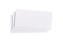 Paquet de 25 cartes Pollen 106x213mm 210g blanc