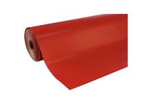 Rouleau Papier cadeau 50x0.70m kraft rouge ligné
