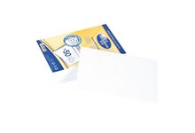 Paquet de 50 enveloppes blanches 90x140mm 110g pour cartes de visite