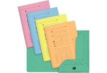 Paquet de 25 chemises HV pour dossiers suspendus, coloris pastel assortis