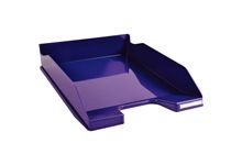 Corbeille à courrier A4+ violet gloss