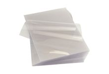 Paquet de 100 couvertures Cristal incolores, épaisseur 15 / 100e Format : 21x29,7 cm