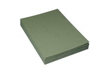 Paquet de 100 couvertures grain cuir 250g A4 vert