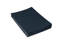 Paquet de 100 couvertures grain cuir 250g A4 noir