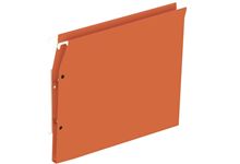 Paquet de 25 dossiers suspendus économiques pour armoires dos 15 mm, coloris orange